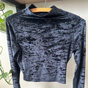 lululemon all aligned mock neck long sleeve size 4